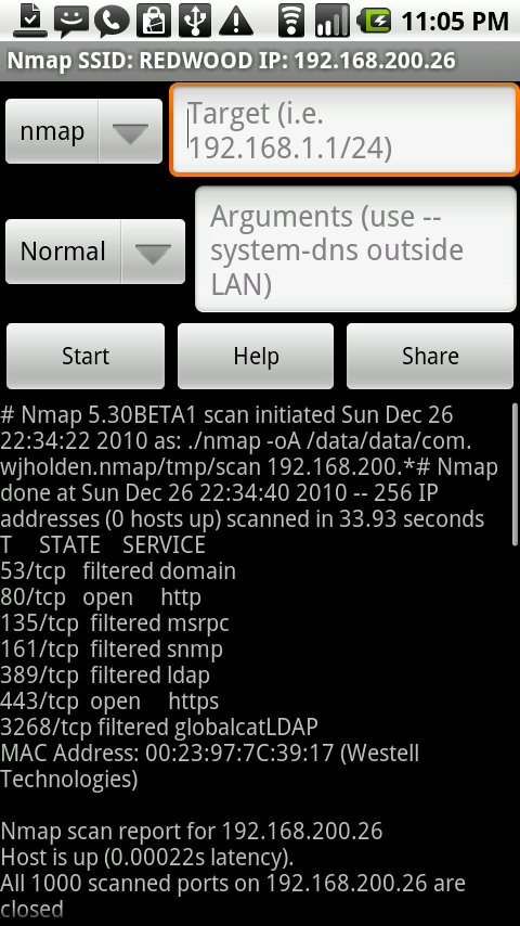 nmap for android